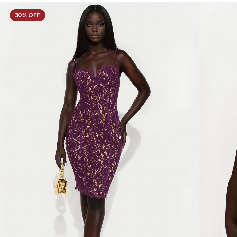 Lace Midi Dress